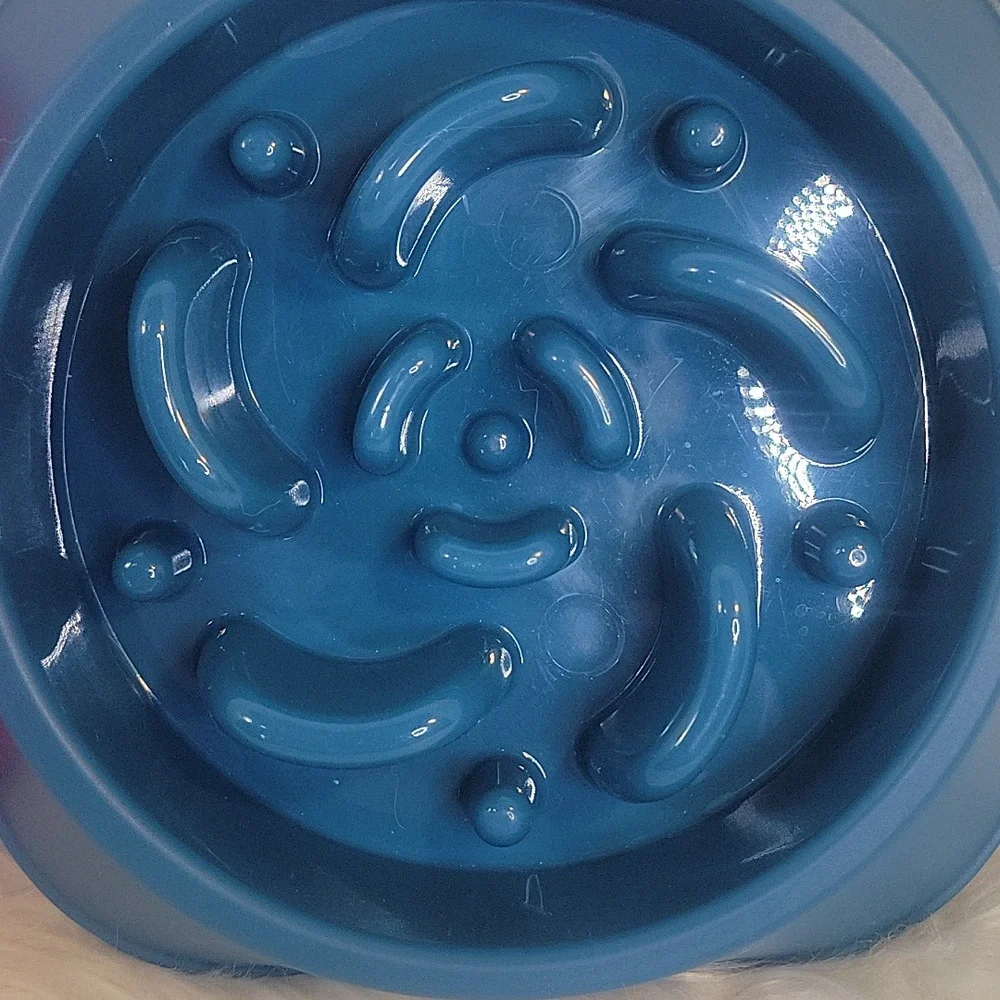 Slow Feeder Dog Bowl - Pink and Blue Set‎ of 2